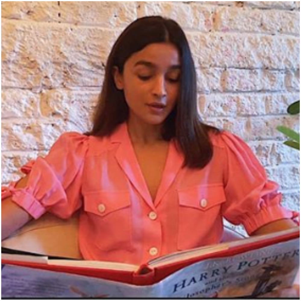 Alia Bhatt assures ‘magic is all around us’ as she spends her lockdown reading Harry Potter