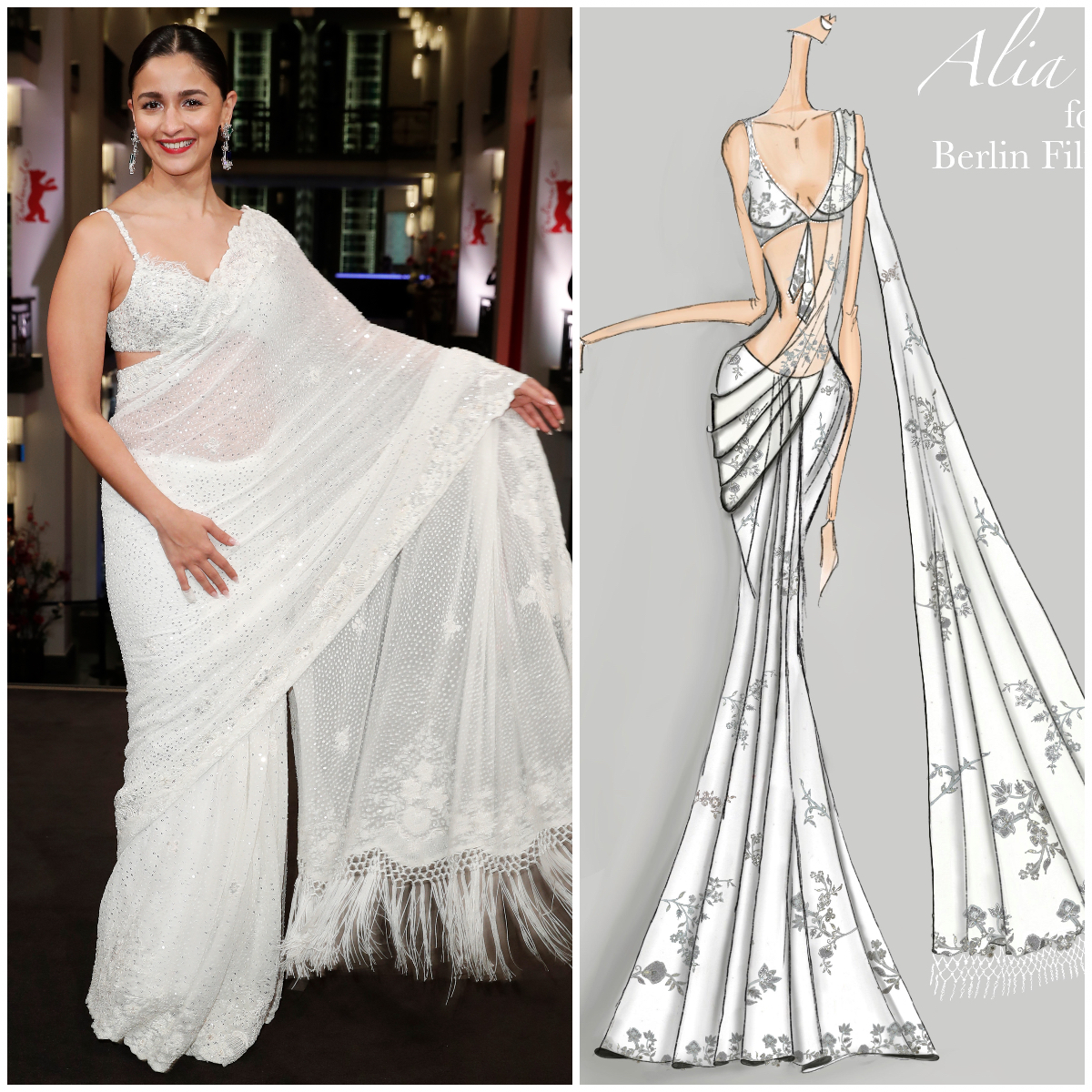 EXCLUSIVE: Designers Rimple & Harpreet Narula talk about Alia Bhatt's white saree for Berlinale Film Festival