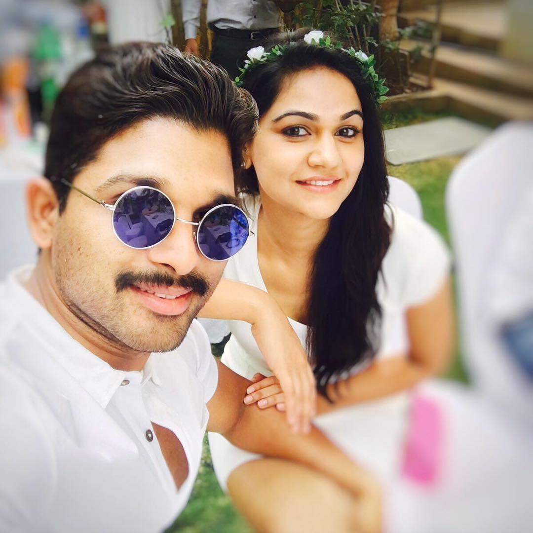 Allu Arjun and his wife Sneha's romantic pictures are a visual treat for  the fans; Check it out | PINKVILLA