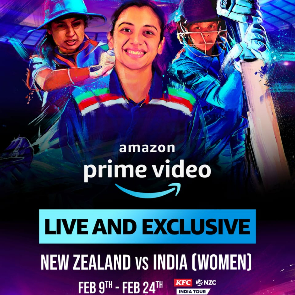 Watch the Indian Womens Cricket Team Take on New Zealand, Live and Exclusive on Amazon Prime Video PINKVILLA
