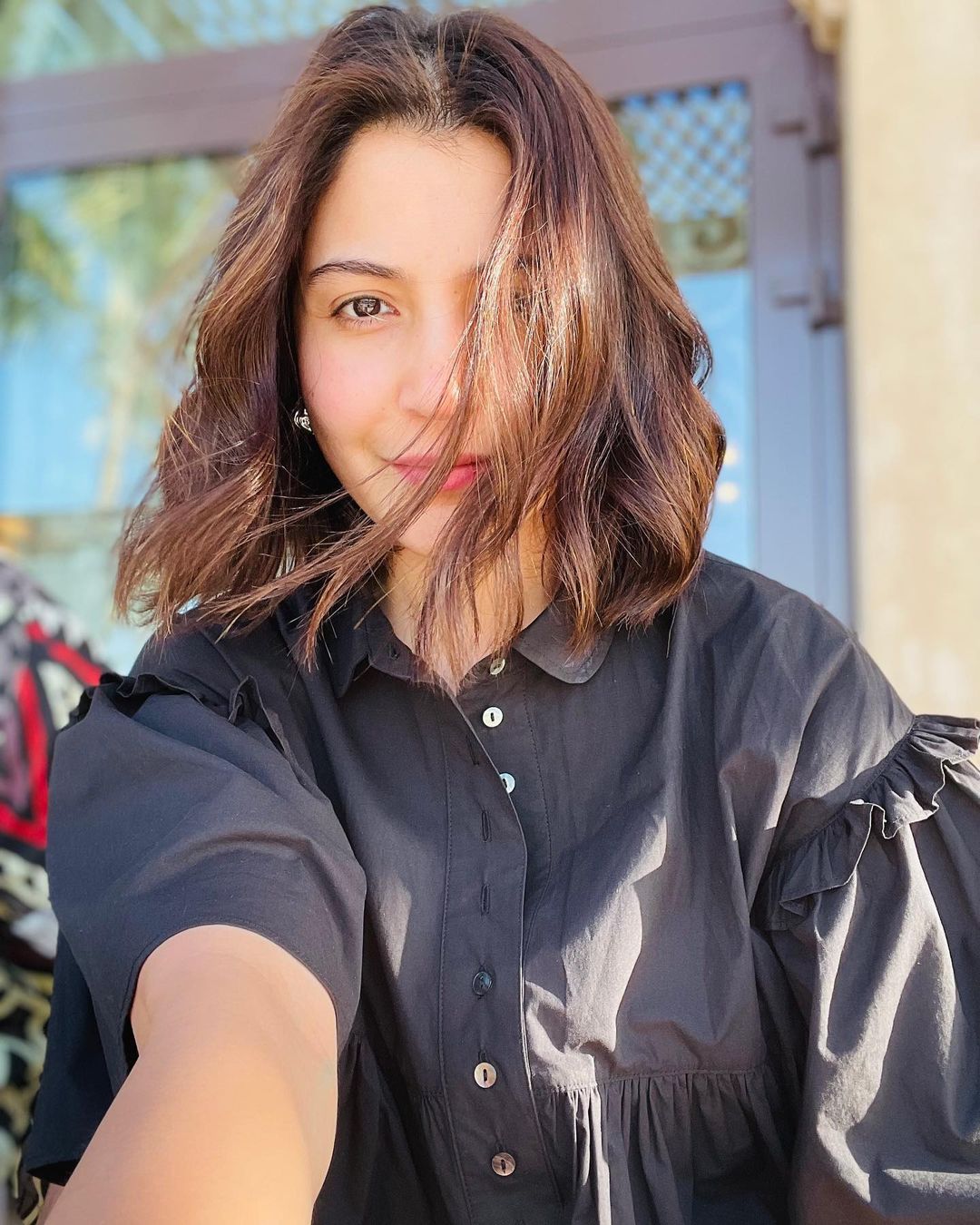 Anushka Sharma new pixie look for her film PK at a media event in Mumbai —  Indian Fashion