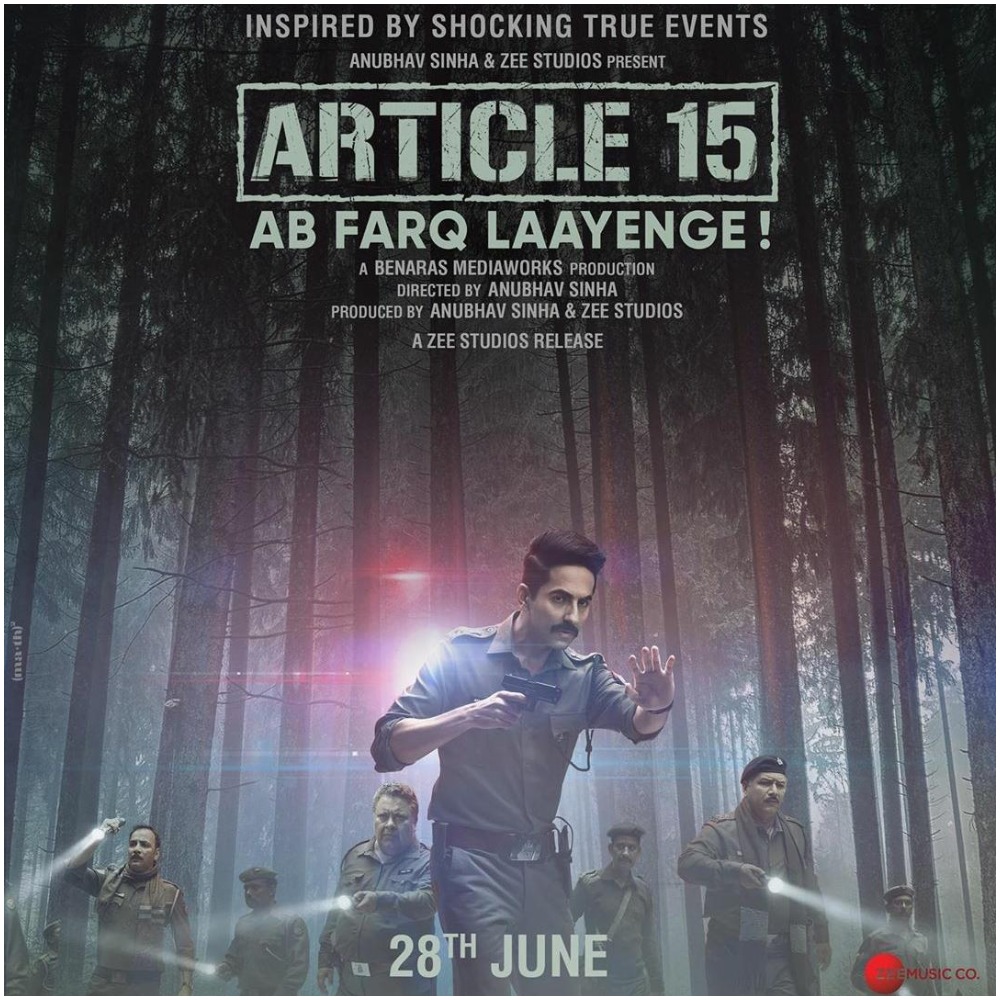 Article 15 Box Office Day 1 occupancy: Ayushmann Khurrana's movie gets a decent kick start Article 15 Box Office Collection Day 1: Ayushmann Khurrana's movie gets a decent kick start