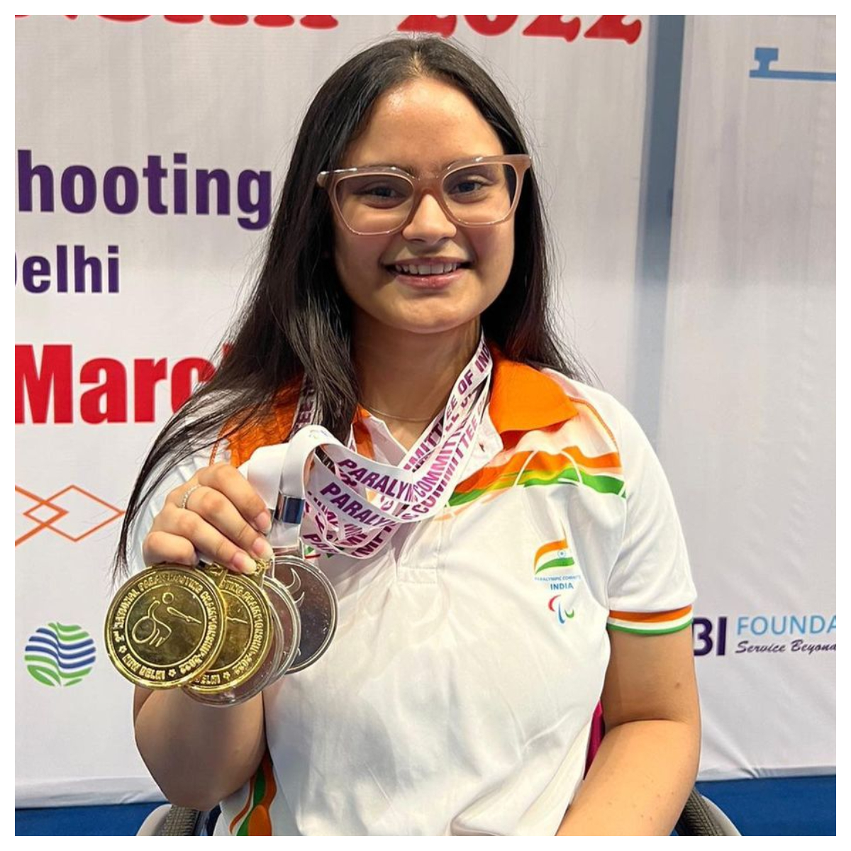Colors of courage: Meet Avani Lekhara who overcame a deadly car accident to win gold as a paralympic shooter Avani Lekhara