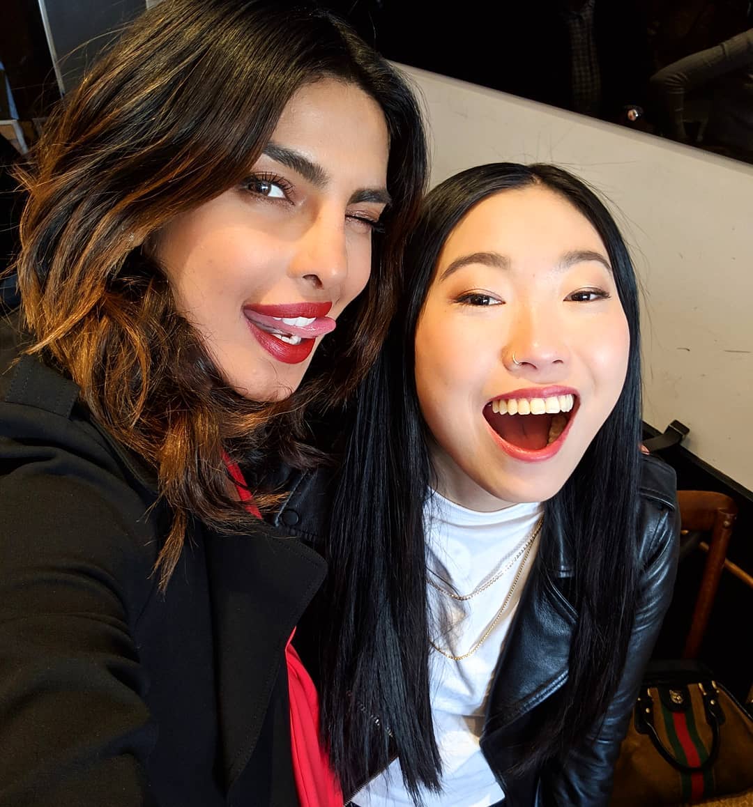 EXCLUSIVE VIDEO: Shang-Chi star Awkwafina says she 'LOVES' Priyanka Chopra; REACTS to a shirtless Simu Liu