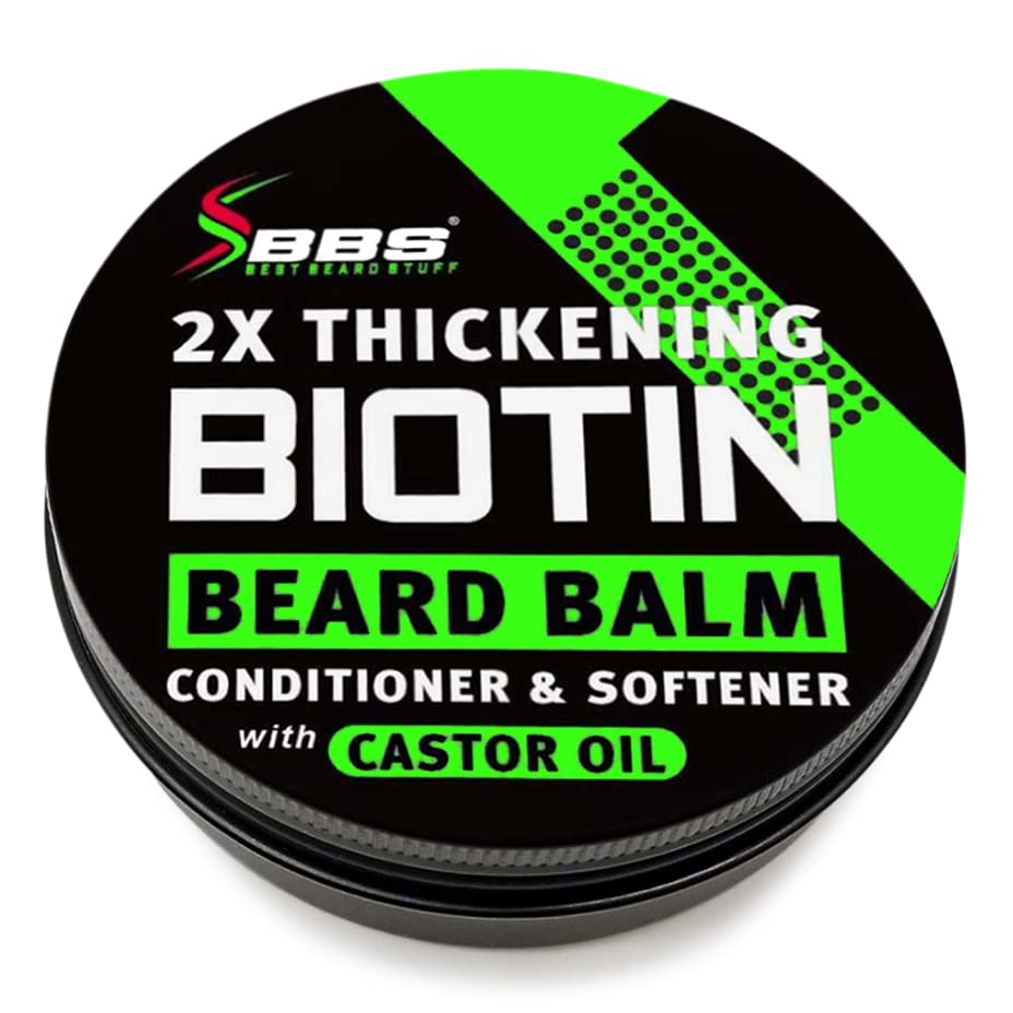 2x BIOTIN espessante Bálsamo para barba