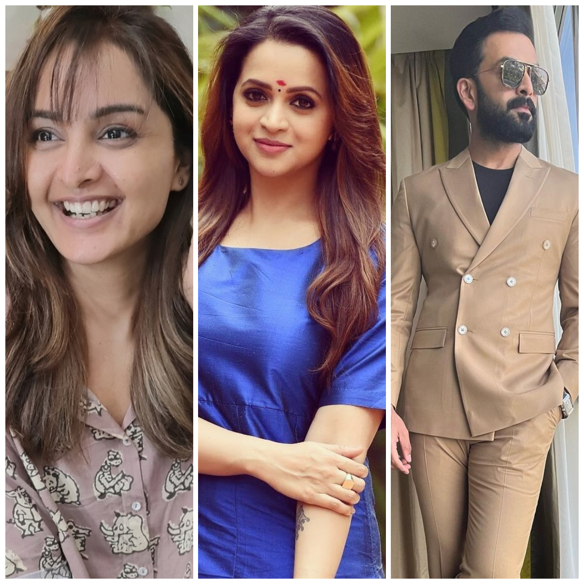 Tovino, Manju Warrier, Prithviraj, Bhavana Menon