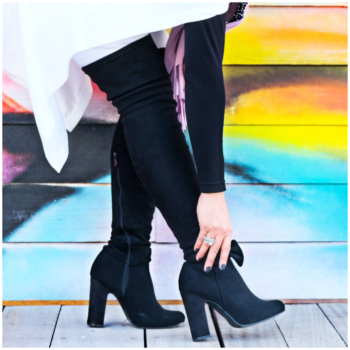 LONDON RAG: Ecrin Suede Block Heel Sandals - Etsy