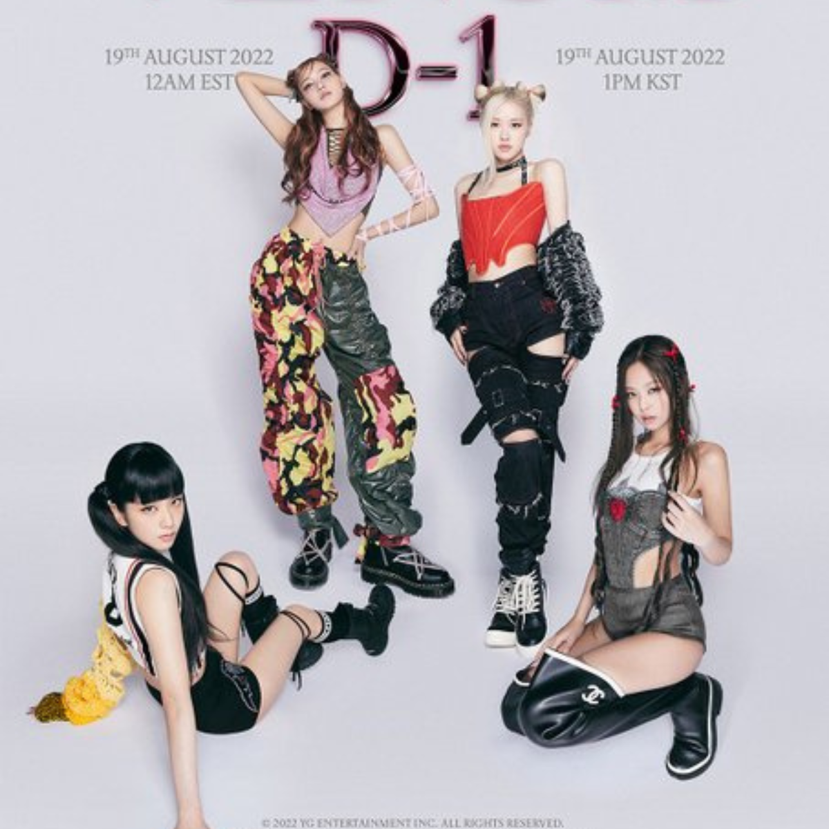Pink Venom D-1 Poster; Picture Courtesy: YG Entertainment Pink Venom D-1 Poster