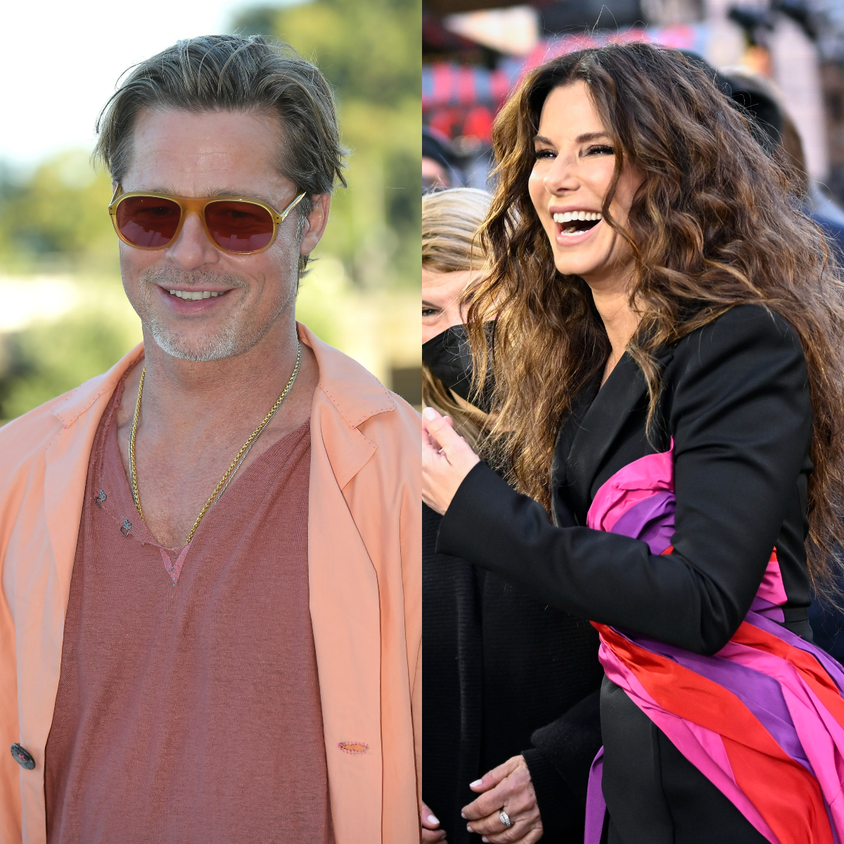 Brad Pitt Sandra Bullock Favours