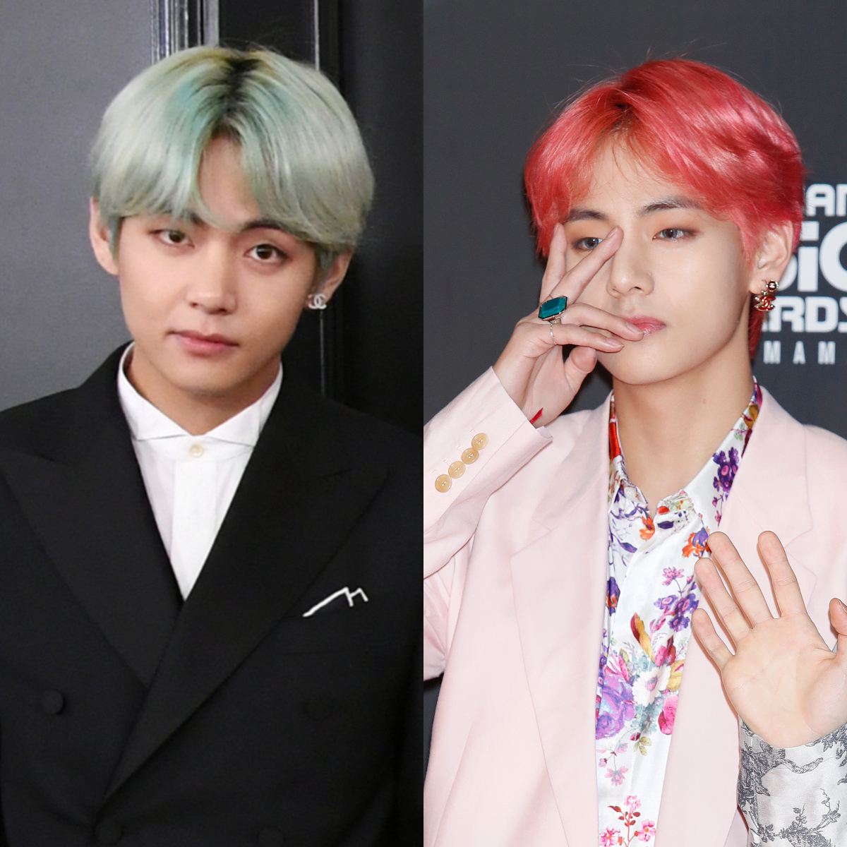 Bts hair colours V pt 2 | ARMY's Amino