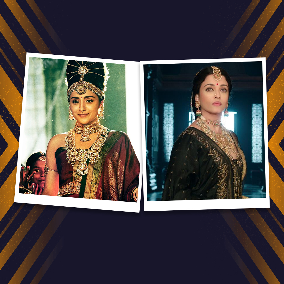 Aishwarya Rai &amp; Trisha&#039;s jewelry in Mani Ratnam&#039;s PS I