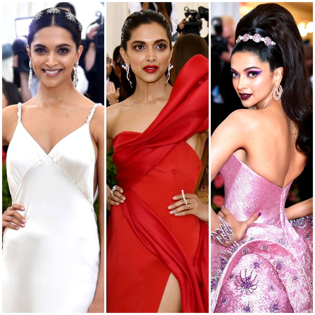 Deepika Padukone's 3 beauty looks for Met Gala that are everything