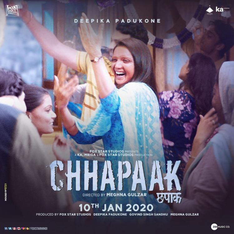 Chhapaak Box Office Collection Day 7: Deepika Padukone's film crashes by 40%, ends week one on a dismal note Chhapaak Box Office Collection Day 7: Deepika Padukone's film crashes by 40%, ends week one on a dismal note