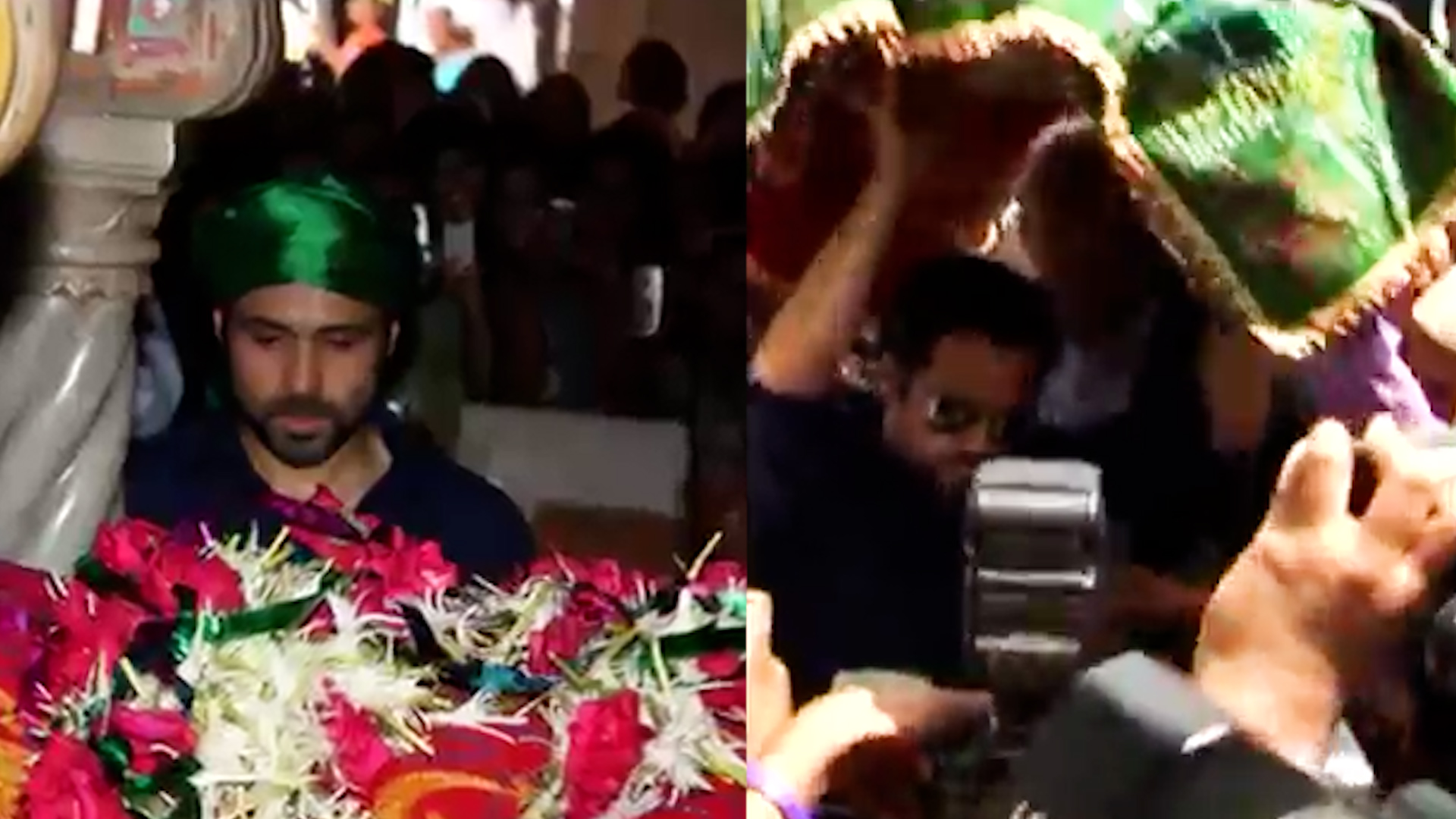 Emraan Hashmi&#039;s visit to Haji Ali is all beautiful 