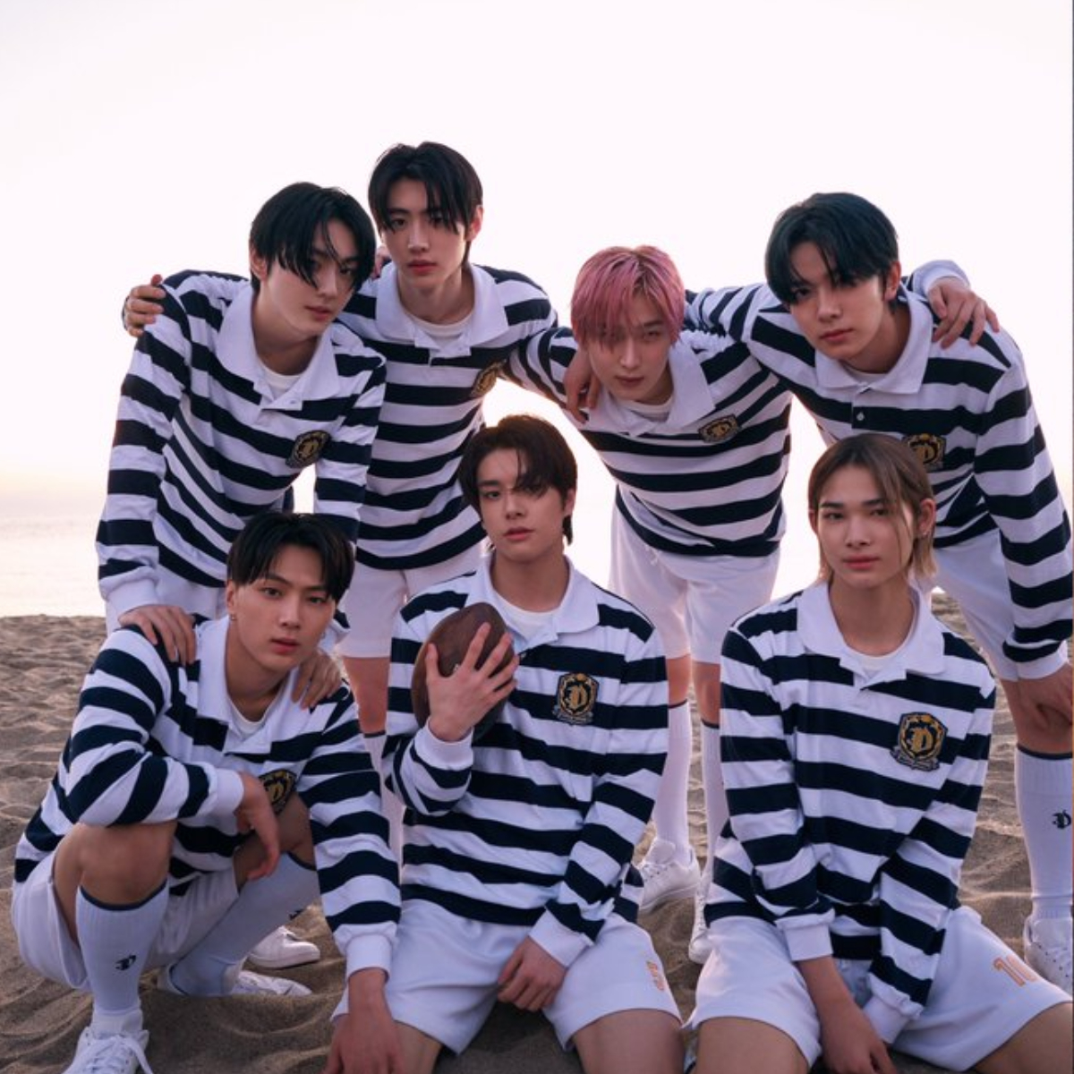ENHYPEN members pose for the concept photo of 'DIMENSION: DILEMMA' (Pic credit - BE Fit Lab) ENHYPEN members pose for the concept photo of 'DIMENSION: DILEMMA'