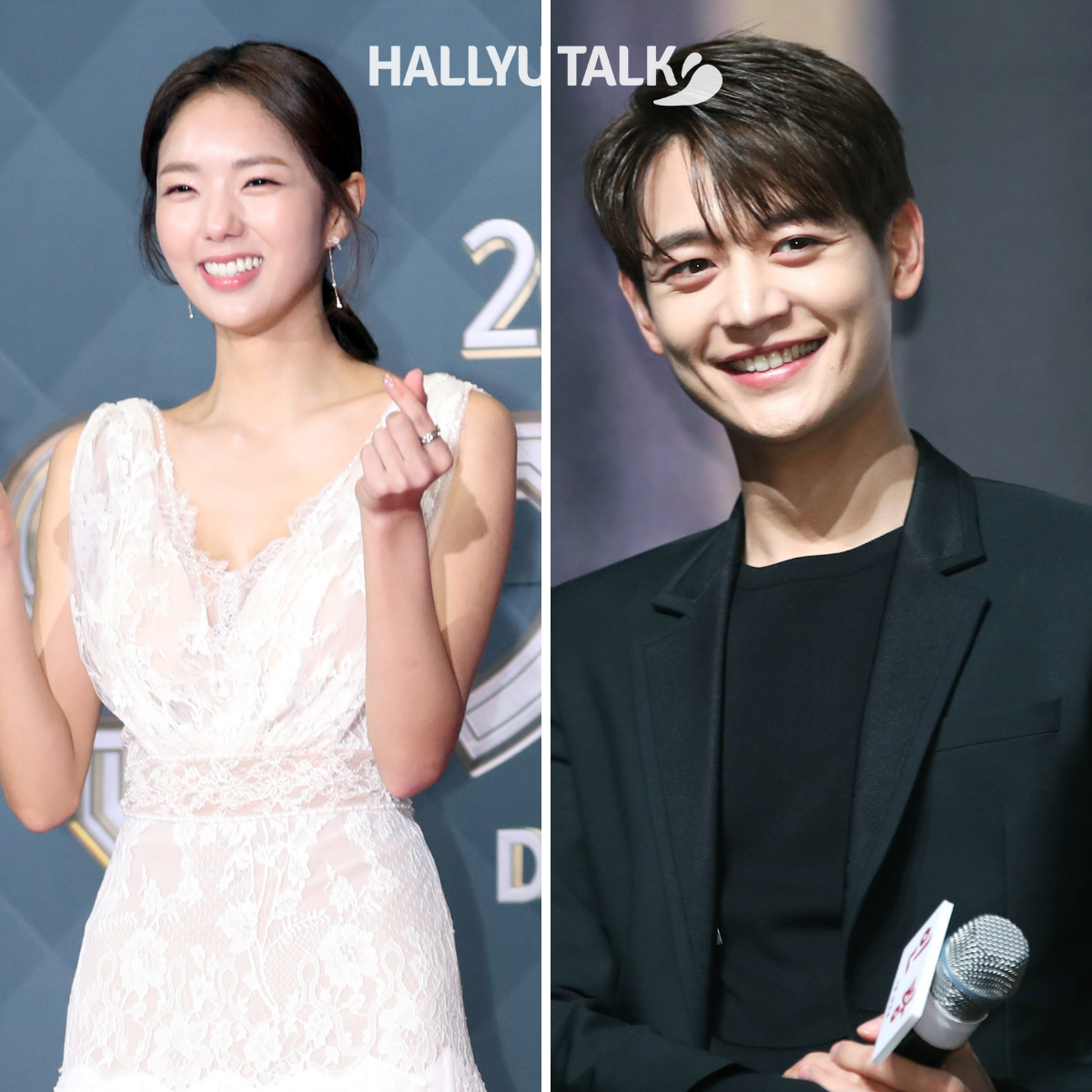 Chae Soo Bin and Minho; Picture Courtesy: News1 Chae Soo Bin and Minho
