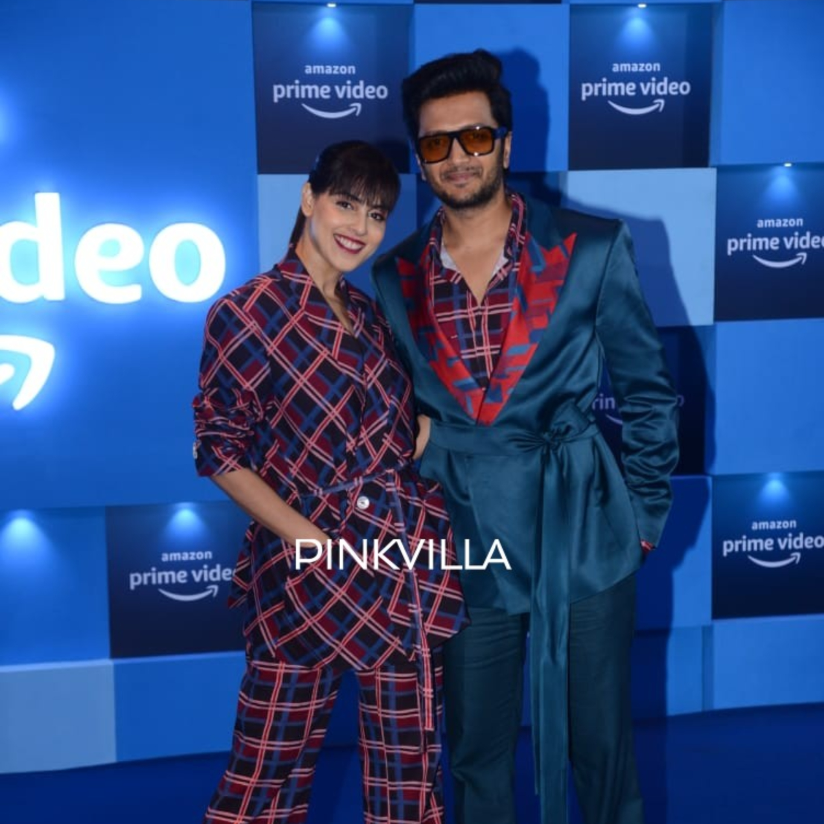 Riteish Deshmukh & Genelia D'Souza exude charm in twinning outfits, Jim Sarbh serves looks at an event