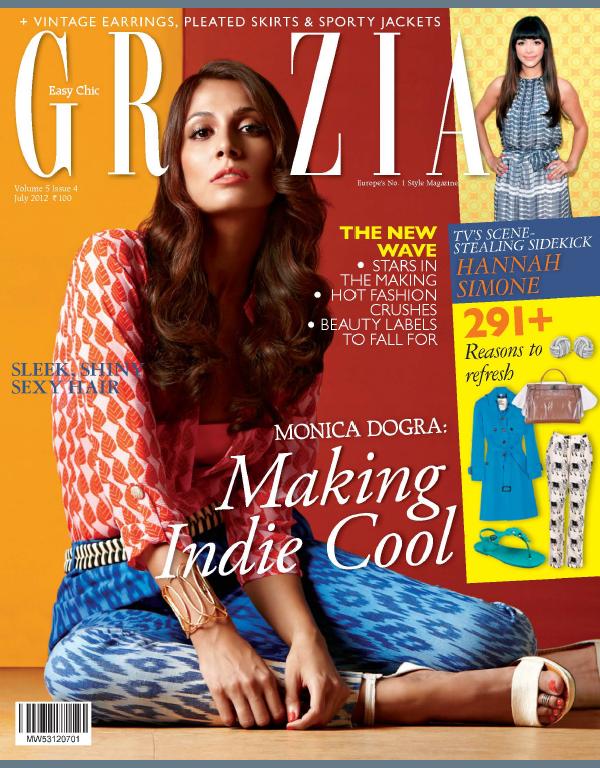 Monica Dogra - Grazia India - July 2012