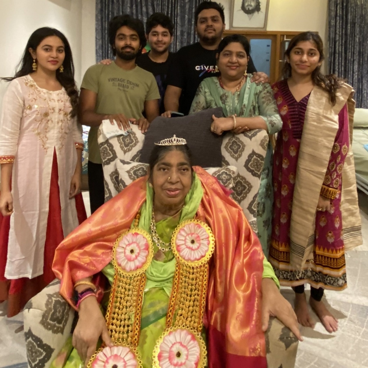 GV Prakash Kumar shares photo with AR Rahman’s mother; Says his granny will always be their queen