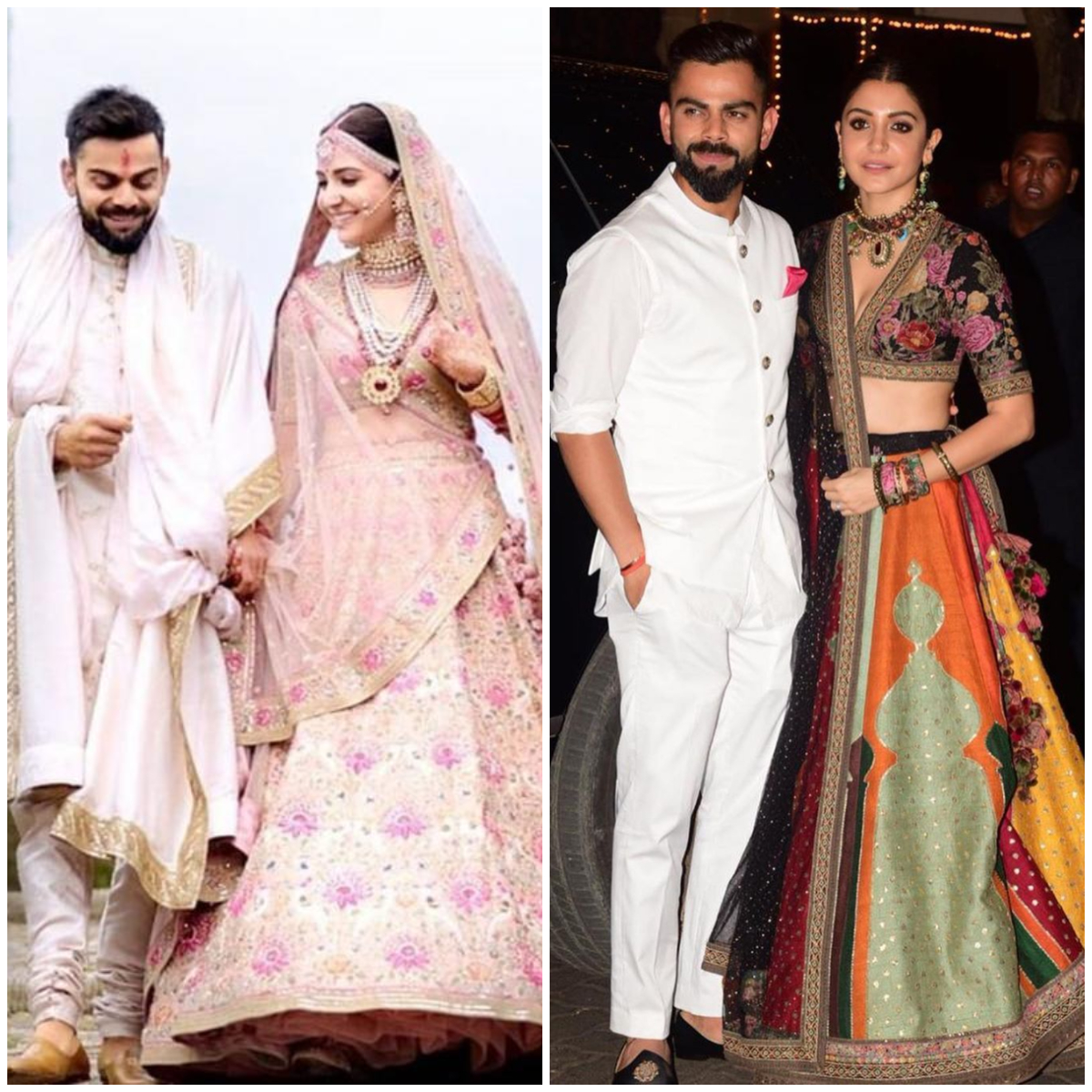 Happy Anniversary Anushka Sharma & Virat Kohli: 5 Times the couple looked gorgeous in ethnic outfits