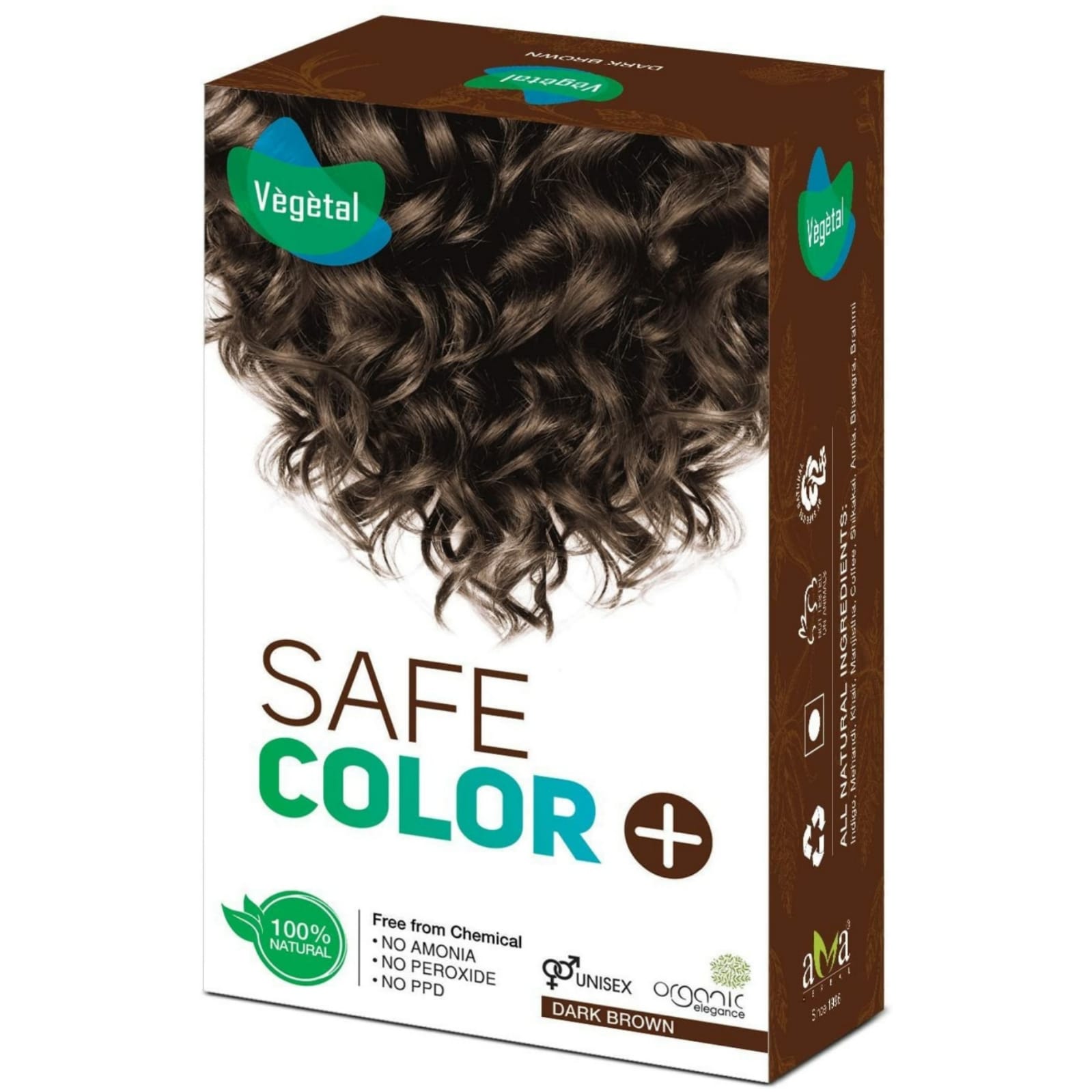 Buy Cultivators Organic Hair Colour  Herbal Hair Colour for Women and Men   Ammonia Free Hair Colour Powder  Natural Hair Colour Without Chemical  Brown  100g Online at Best Prices in India  JioMart