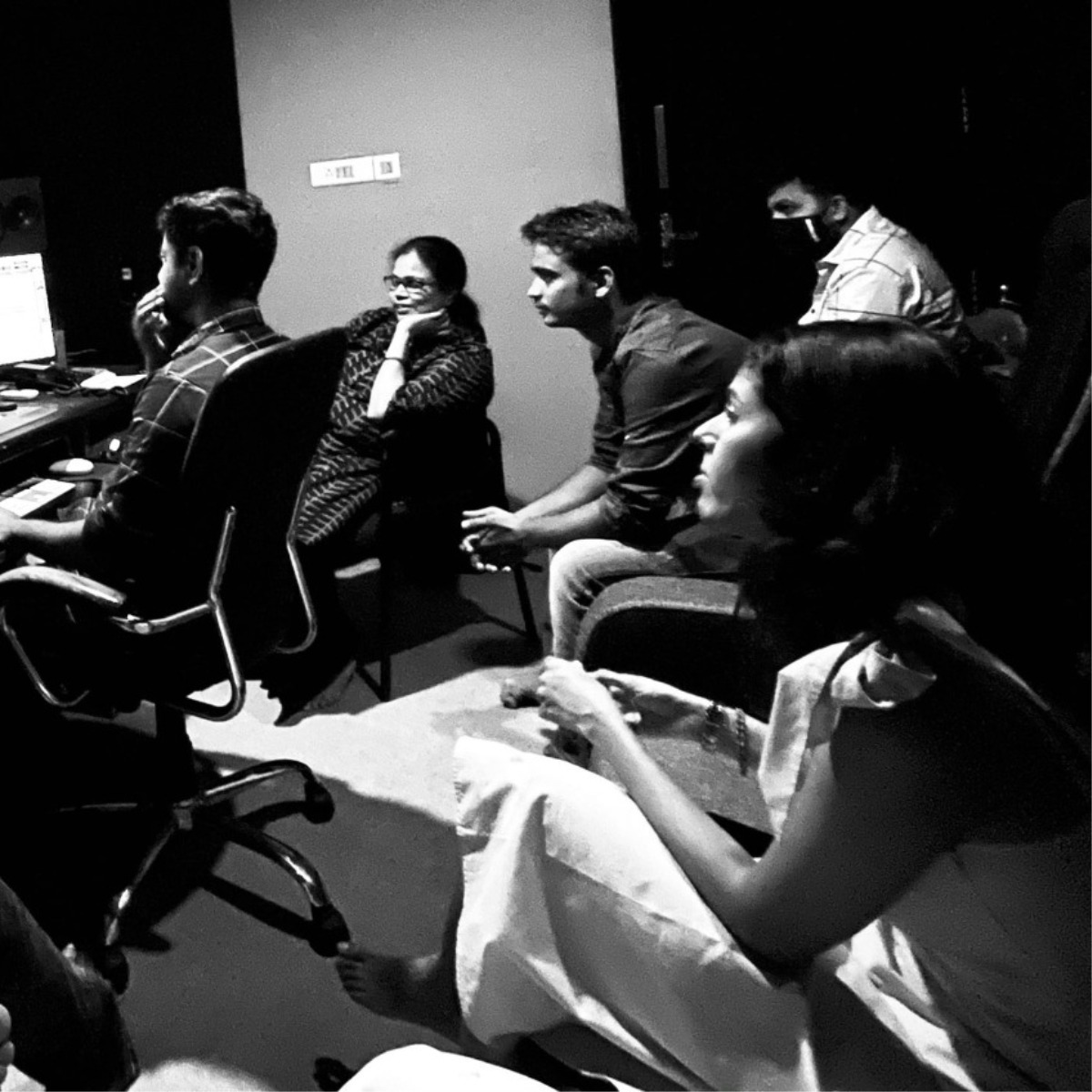 Hey Sinamika: Makers start the dubbing process of Dulquer Salmaan, Aditi Rao Hydari and Kajal Aggarwal starrer
