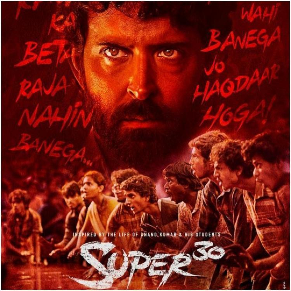 Super 30 Box Office Collection: Hrithik Roshan starrer performs well in its first week Super 30 Movie Box Office Collection: Hrithik Roshan starrer performs well in its first week