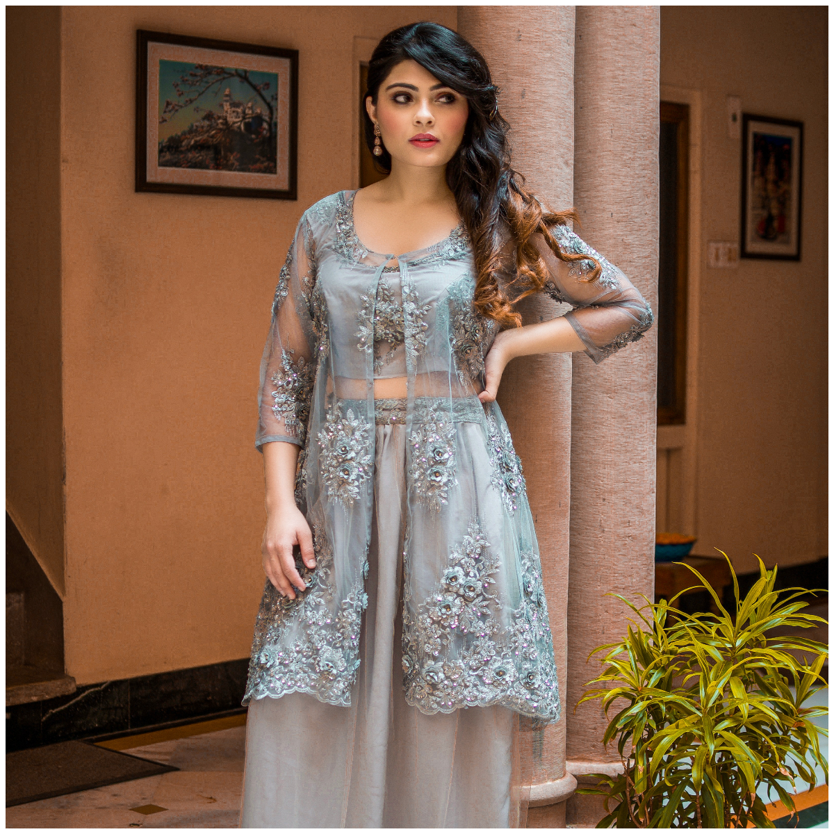 Buy Stylish Indo Western Gown Designs Online – Koskii