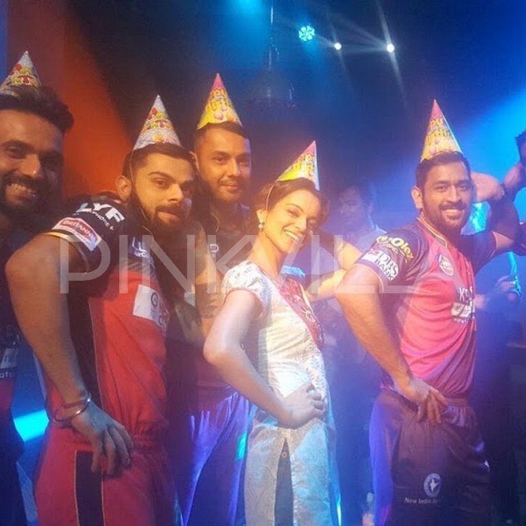 EXCLUSIVE: Kangana Makes Dhoni-Virat do the ‘London Thumakda’ Step & It’s Super cute!