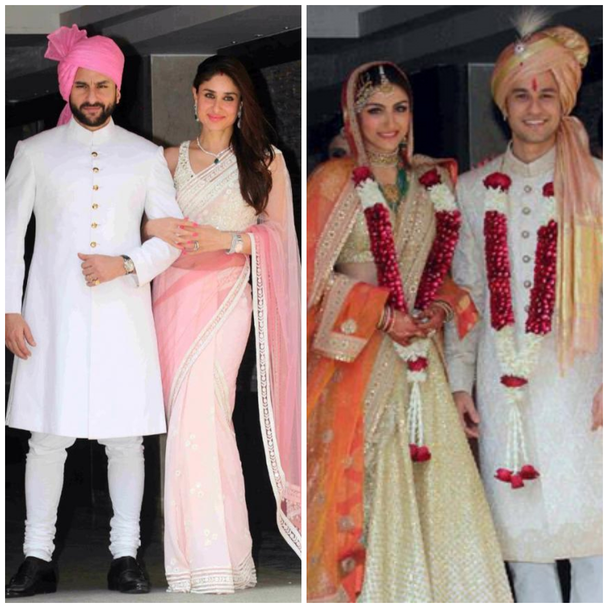 Fashion Flashback: When Saif Ali Khan &amp; Kareena Kapoor looked like true royals at Soha Ali Khan’s wedding