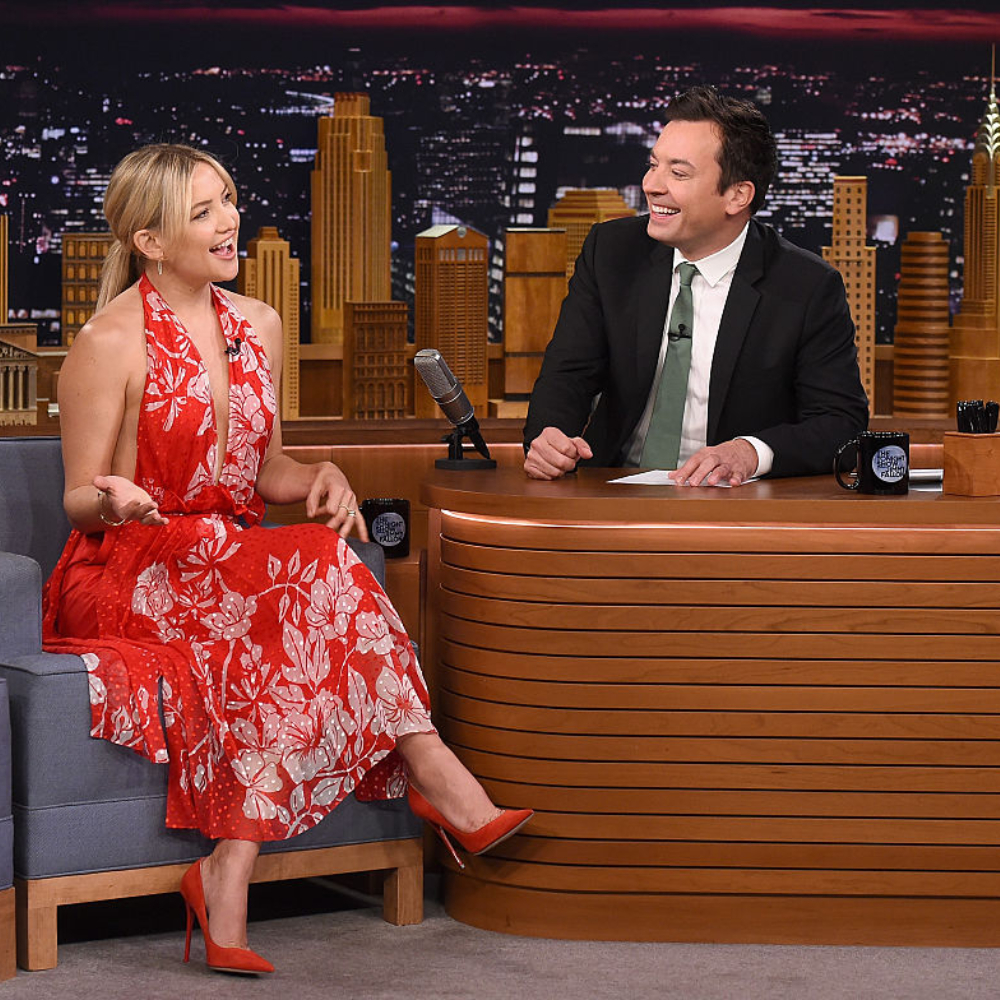 Kate Hudson reveals she had a crush on Jimmy Fallon during shooting the 2000 film Almost Famous