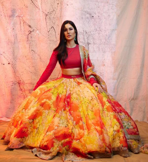 Buy Alluring Maroon Floral Printed Organza Wedding Wear Lehenga Choli -  Zeel Clothing