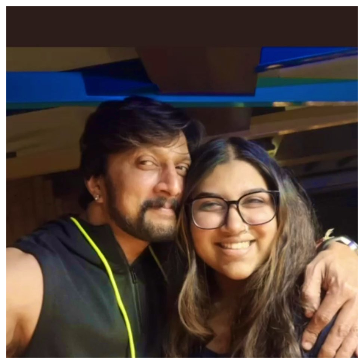 Kichcha Sudeep's daughter Sanvi pens a heartfelt note on Father's Day:  You're one of strongest & passionate | PINKVILLA