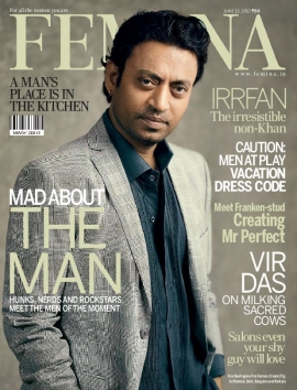 Irfan Khan on the cover of Femina - June 2012