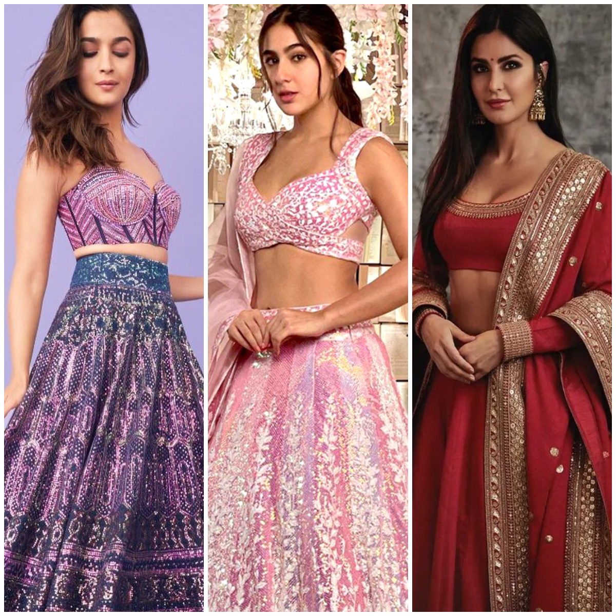 Buy Sabyasachi black Floral lehenga Online from EthnicPlus for ₹2749