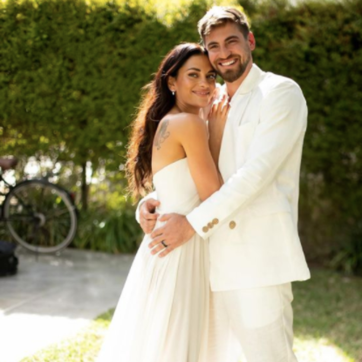Lavi's real-life wedding comes after her Lucifer character Eve (yes, the original Eve) married Mazikeen (Lesley-Ann Brandt), a demon with a golden heart, in the show's last season. Inbar Lavi wed Dan Bar Shira in Israel earlier this month