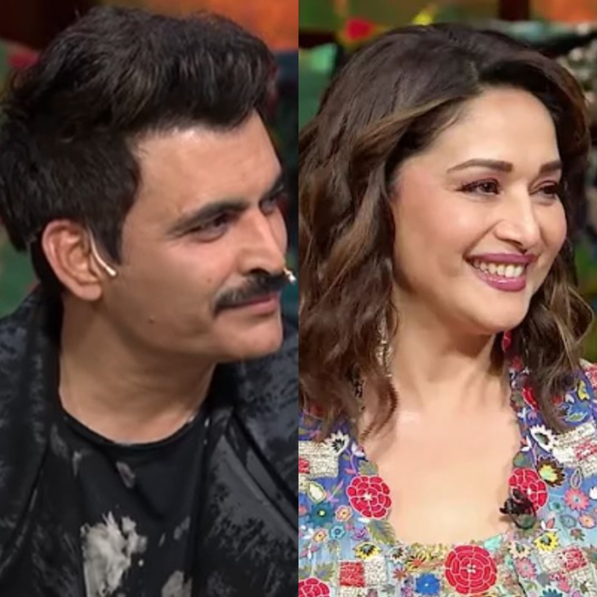Madhuri Dixit and Manav Kaul grace The Kapil Sharma Show to promote upcoming web series 'The Fame Game' Madhuri Dixit and Manav Kaul grace The Kapil Sharma Show to promote upcoming web series 'The Fame Game'
