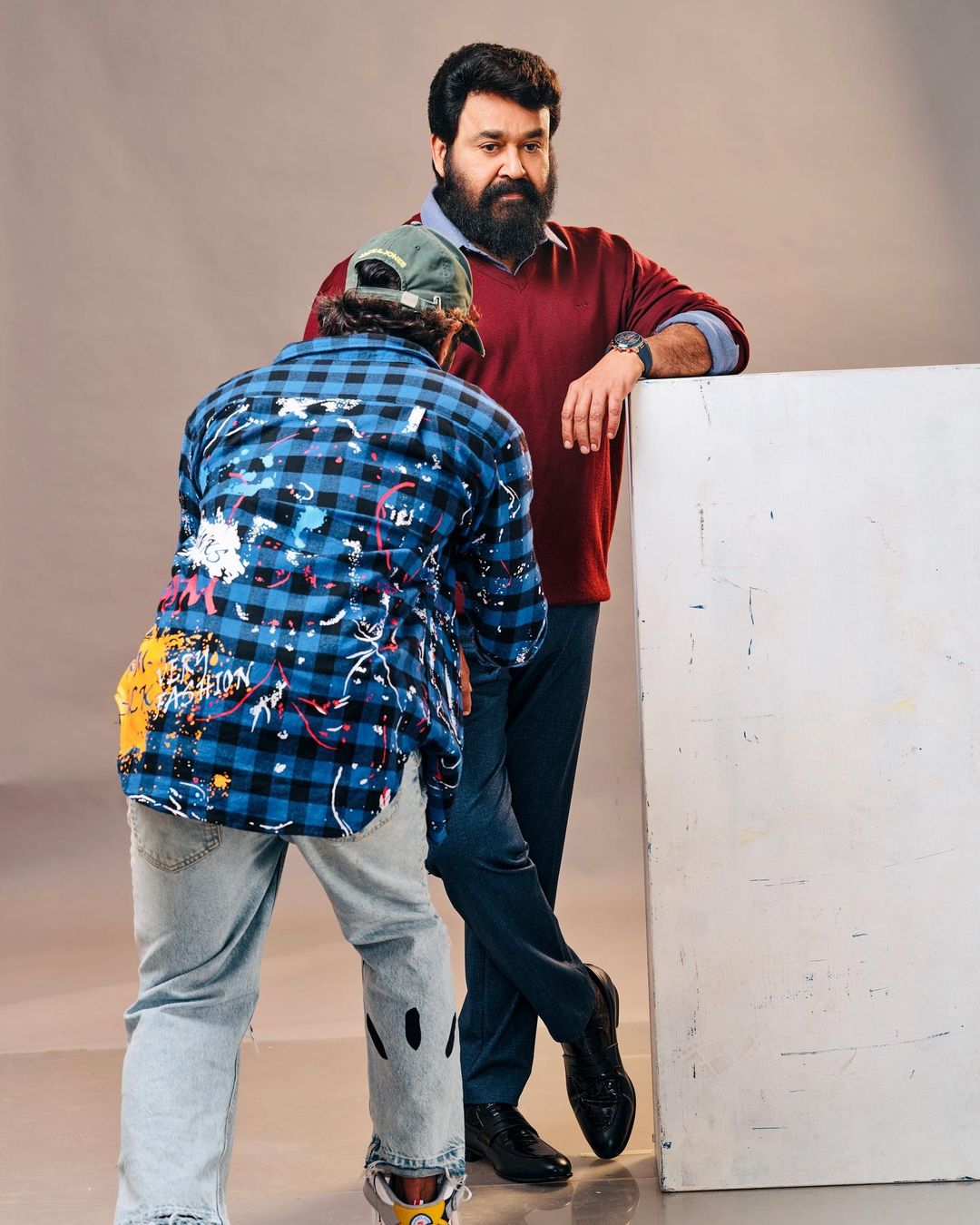 Superstar Mohanlal embraces unusual 
