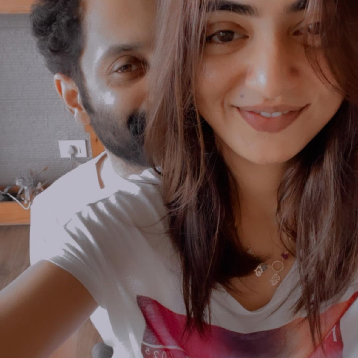 Nazriya Nazim and Fahadh Faasil are lovestruck in the latest selfies shared by the former; See PHOTOS