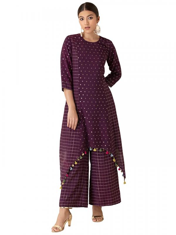 Pant plazo sale dress images