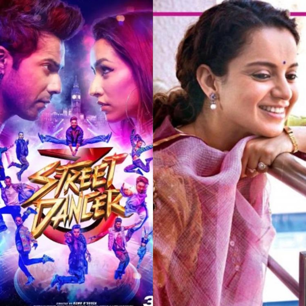 Panga Vs Street Dancer 3D Box Office Occupancy Day 1: Kangana’s film lags behind Varun, Shraddha’s dance flick Panga Vs Street Dancer 3D Box Office Occupancy Day 1: Kangana’s film lags behind Varun, Shraddha’s dance flick