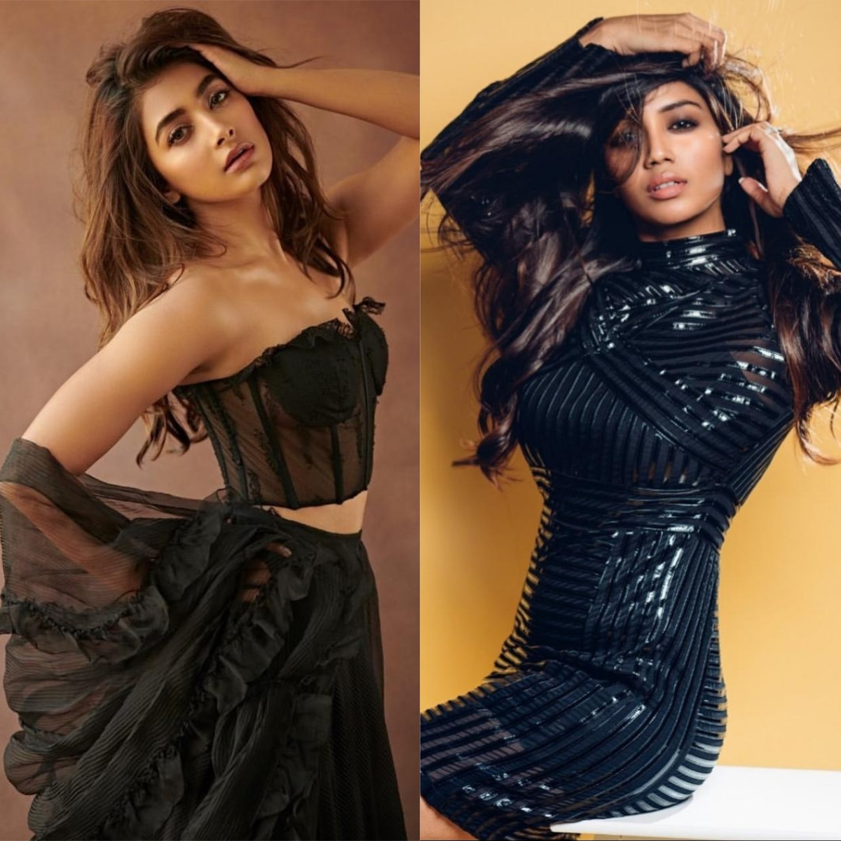 Pooja Hedge, Rashmika Mandanna to Malavika Mohanan: When South stars upped their glam game in all black outfit