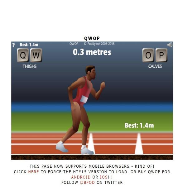 Game qwop