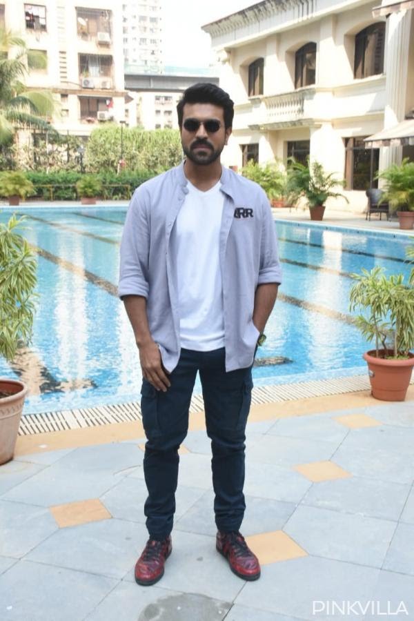 Why Ram Charan walked barefoot in black attire in Mumbai | Telugu Movie  News - Times of India