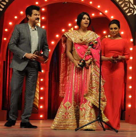 Rani Mukerji at Balaji Global Indian and TV Awards 2012 