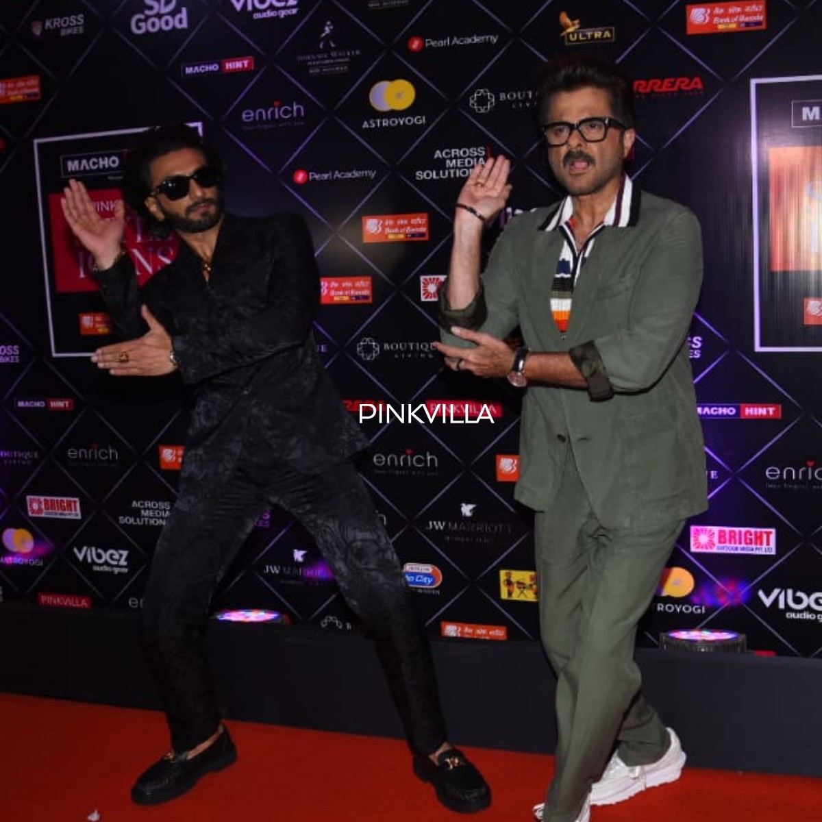 Pinkvilla Style Icons Awards: 'Life of the party' Ranveer Singh & Anil Kapoor arrive in Nach Punjaabban mode