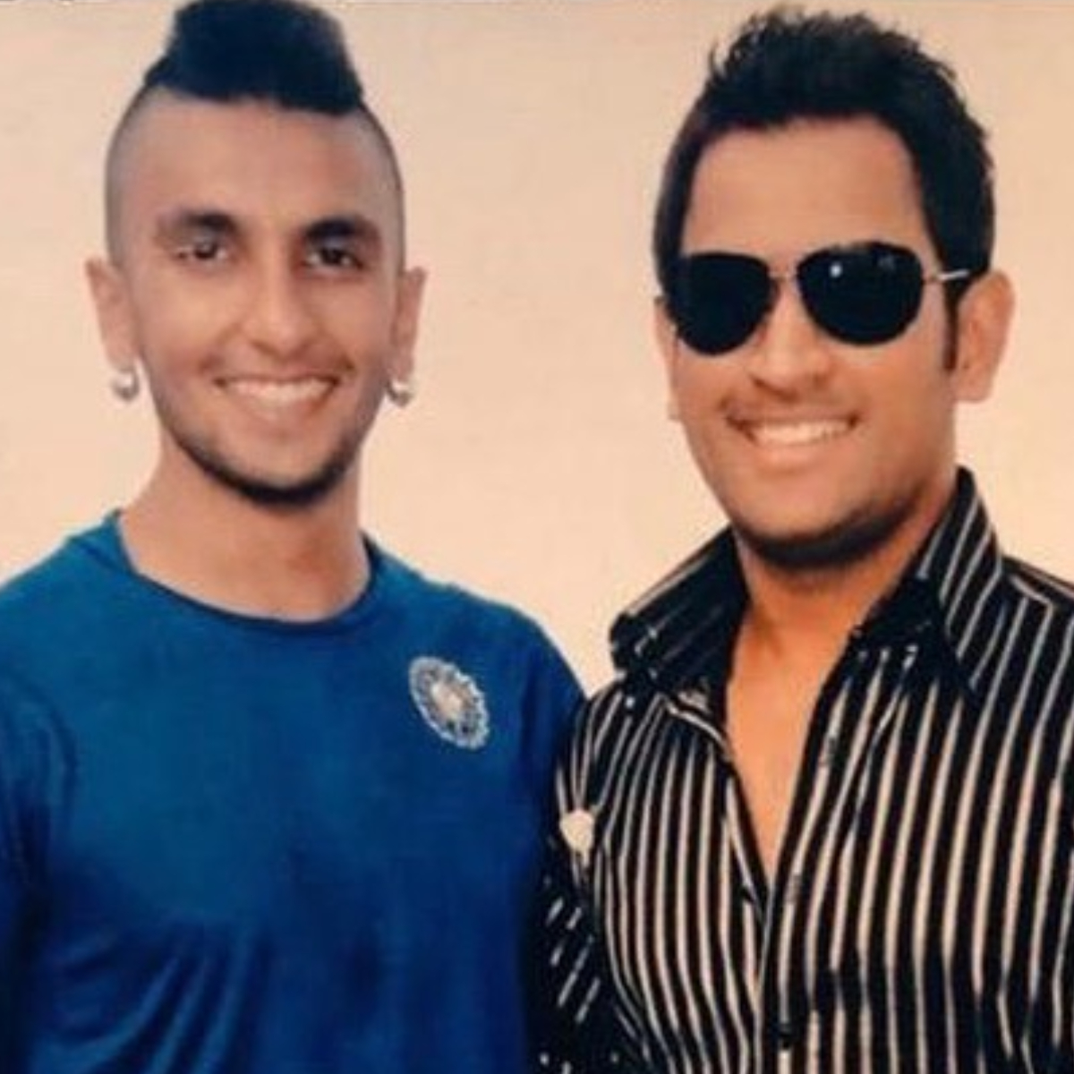 MS Dhoni Sports A New Mohawk Hairstyle  Boldskycom