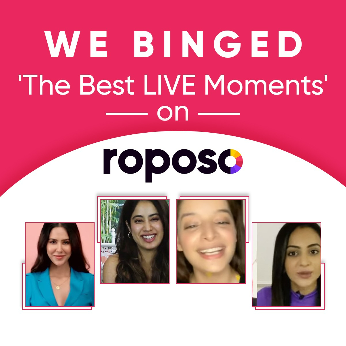 The best moments of Roposo LIVE that have us hooked! 