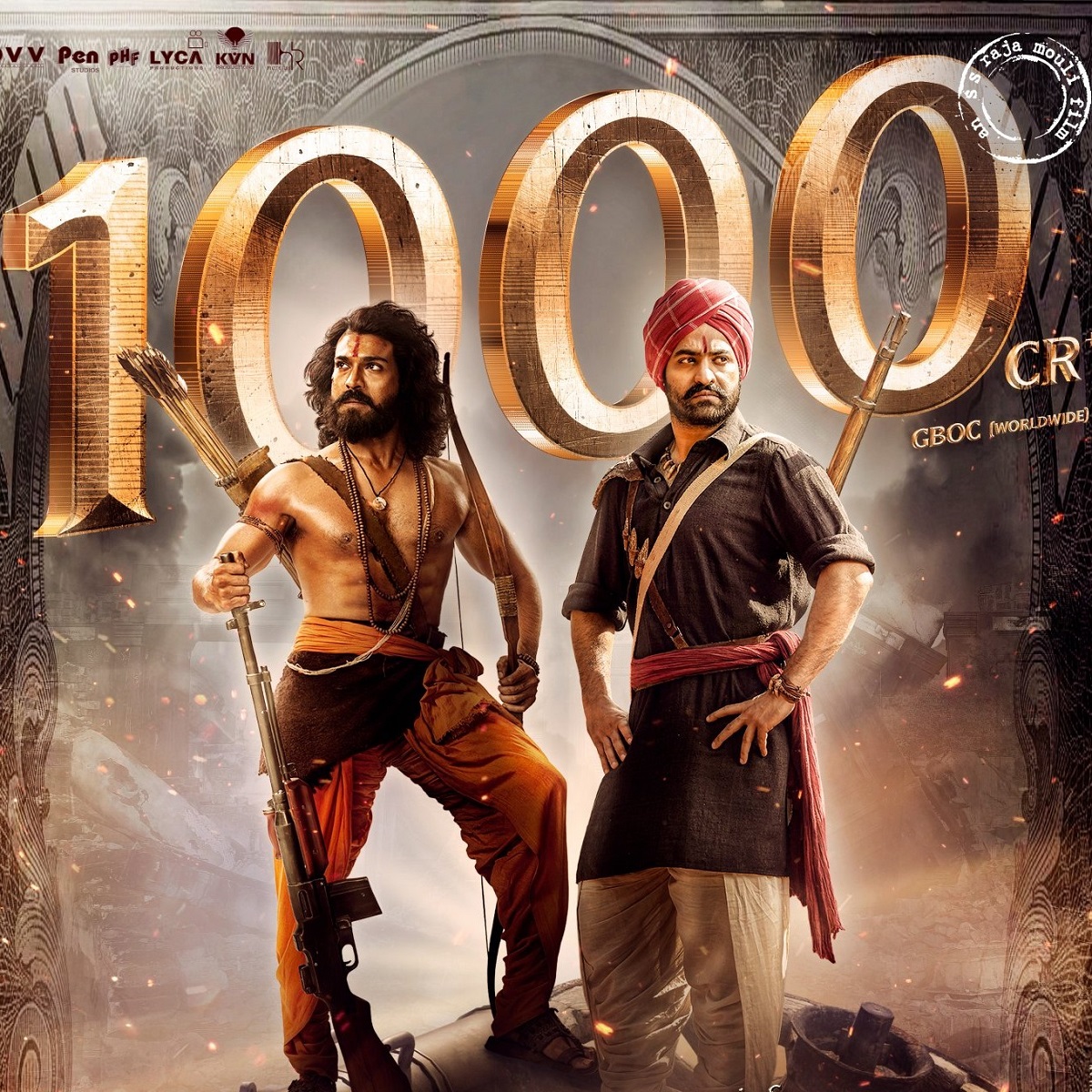 Box Office: SS Rajamouli's RRR rises to Rs. 1000 crores worldwide and Rs. 800 crores in India