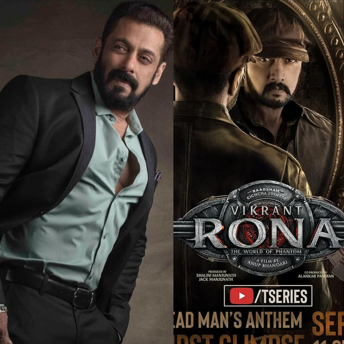 Vikrant Rona: Salman Khan calls Kiccha Sudeep 'bhai' as he presents Hindi version of his film; WATCH (Images: Salman Khan/ Kiccha Sudeep/ Instagram) Vikrant Rona: Salman Khan calls Kiccha Sudeep 'bhai' as he presents Hindi version of his film; WATCH